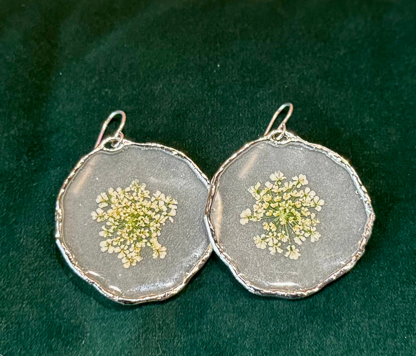 Blossom Designs Resin Flower Earrings
