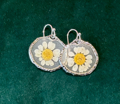 Blossom Designs Resin Flower Earrings