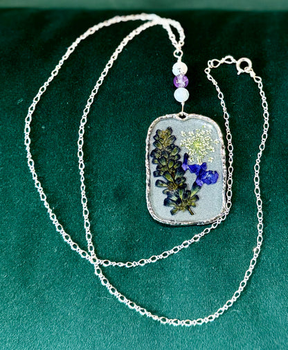 Blossom Designs Resin Flower Necklaces
