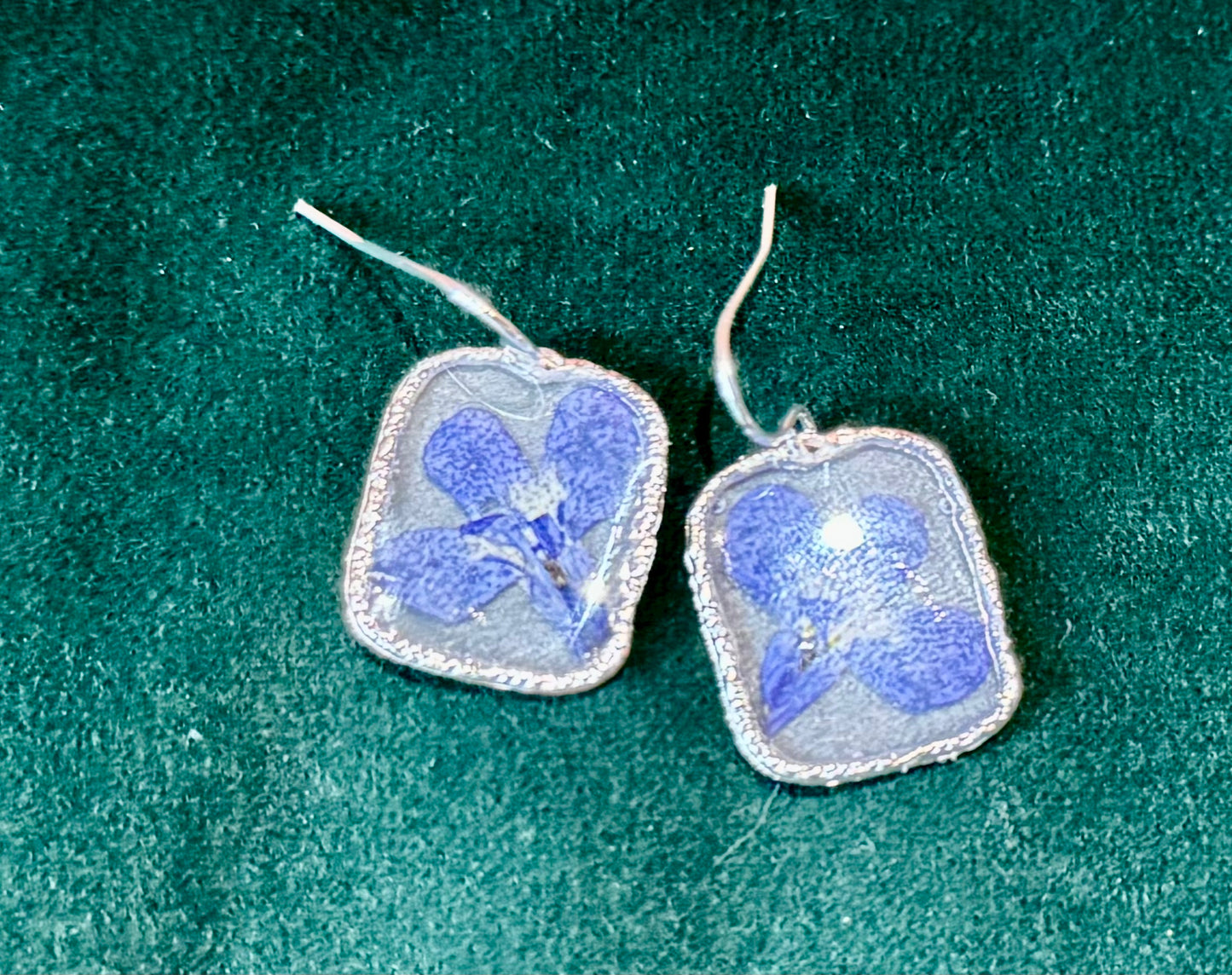 Blossom Designs Resin Flower Earrings