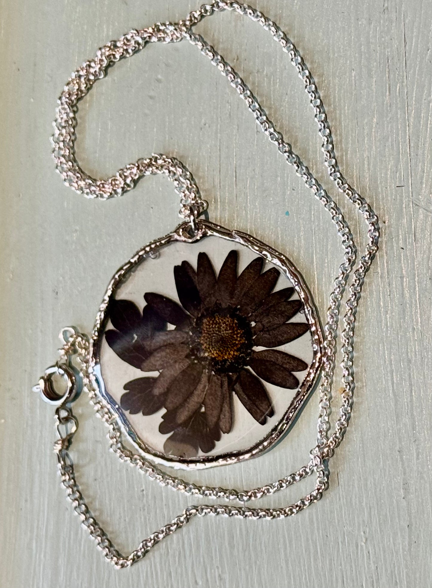 Blossom Designs Resin Flower Necklaces