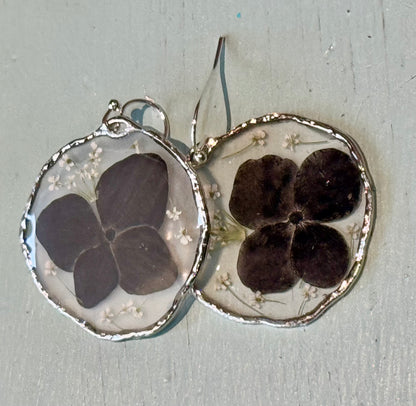 Blossom Designs Resin Flower Earrings