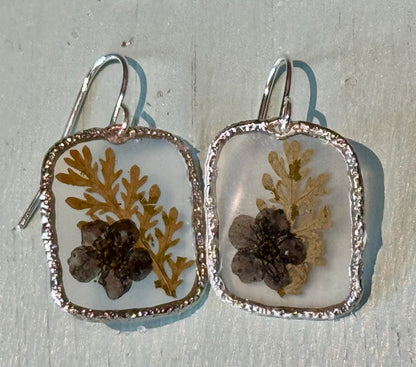 Blossom Designs Resin Flower Earrings