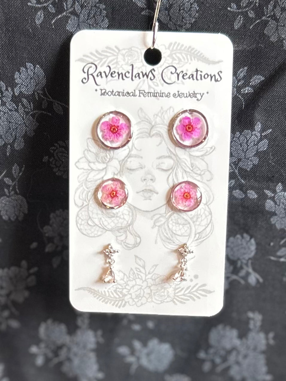 Ravenclaws Creations- Botanical Earring Studs