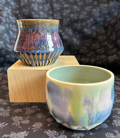 Spunky Sloth Ceramics- Porcelain Handleless Mug