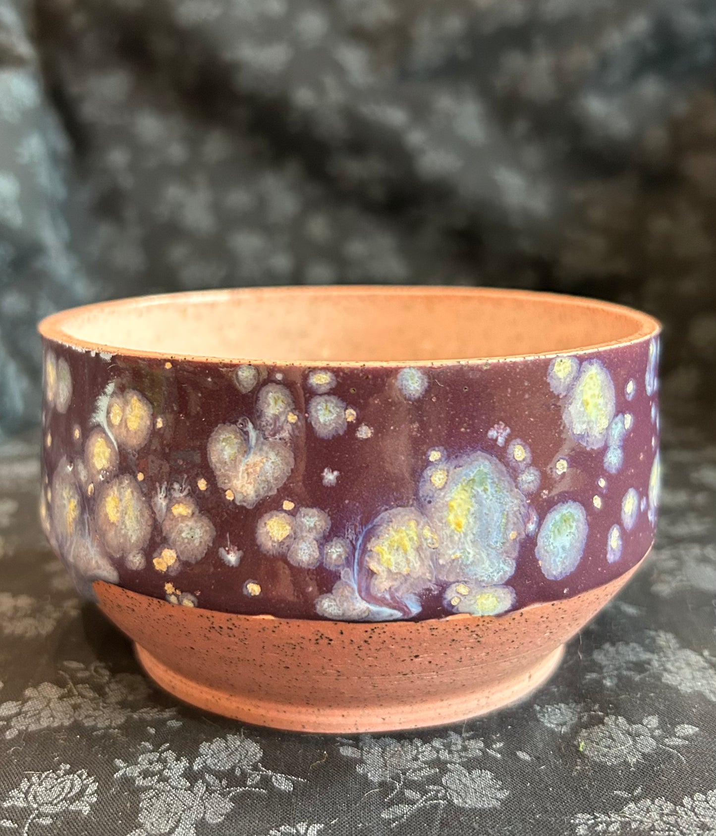 Spunky Sloth Ceramics- Purple Bowl