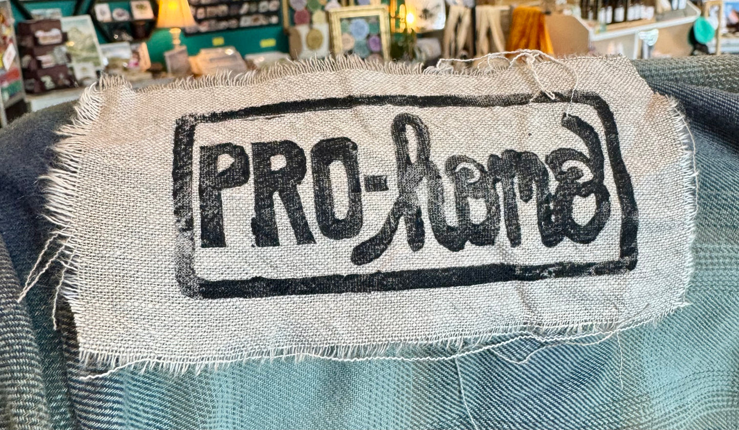 Tactile Studios- Hand Stamped Patched