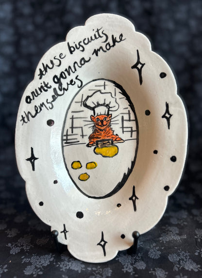 Nitra Olsen Ceramics- Cat Lover Dishware
