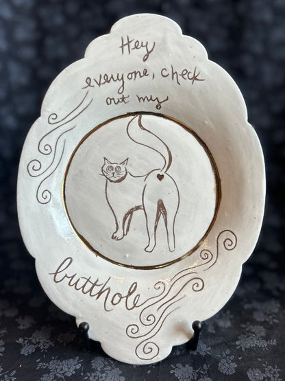 Nitra Olsen Ceramics- Cat Lover Dishware