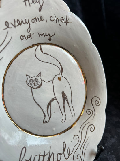 Nitra Olsen Ceramics- Cat Lover Dishware