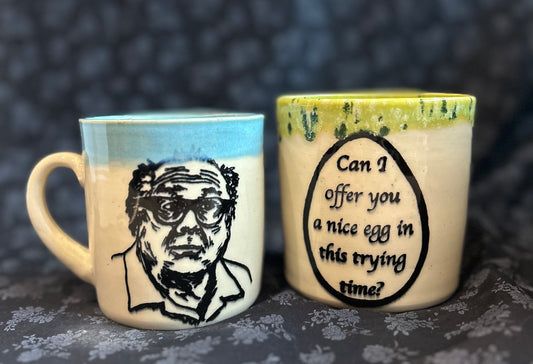 Nitra Olsen Ceramics- This Trying Time Mug
