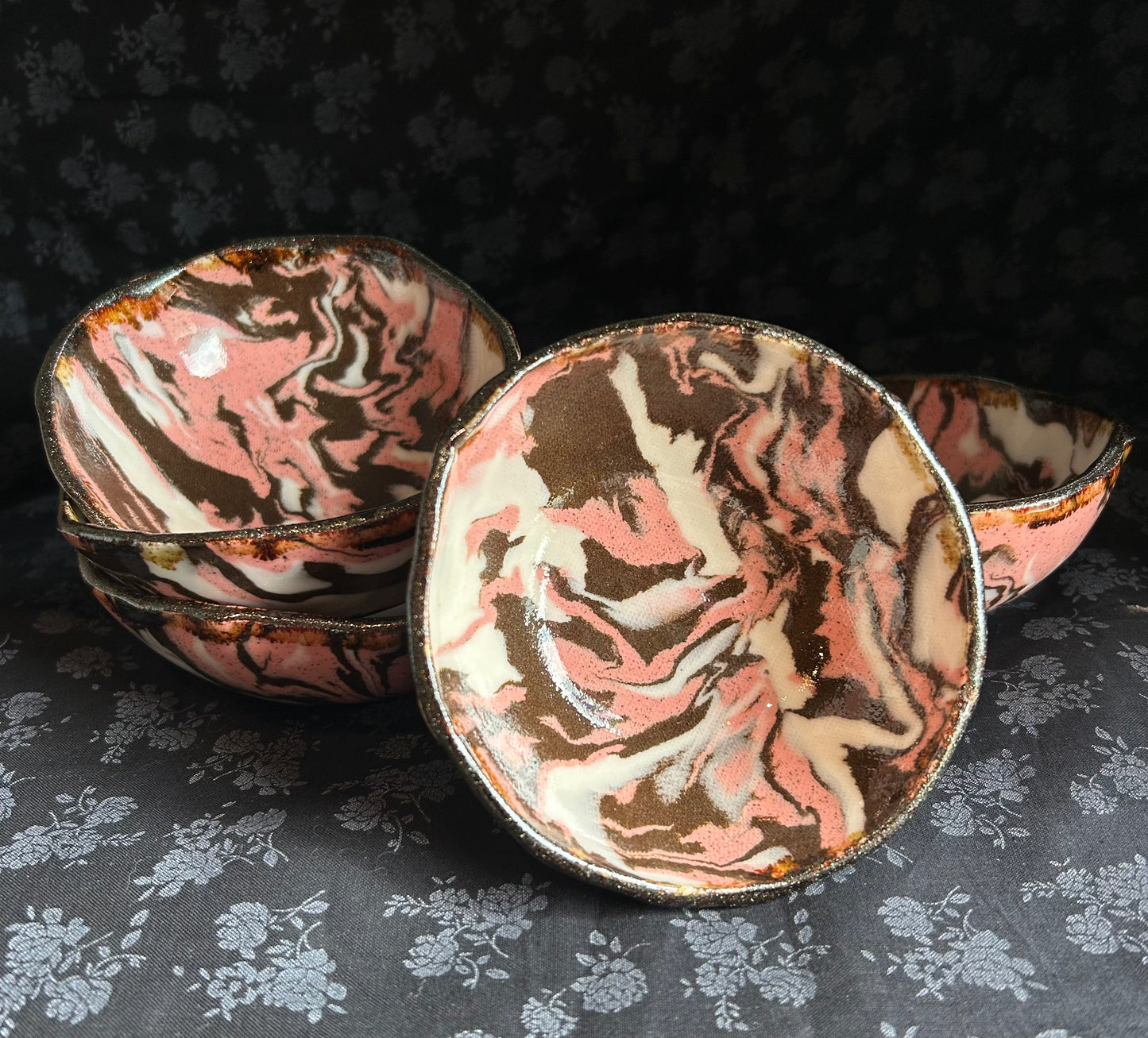 Spunky Sloth Ceramics- Marble Bowl