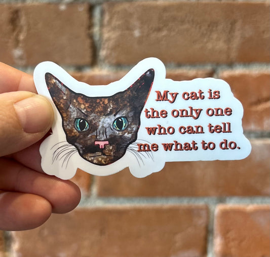 Andromeda Handworks Sticker- My Cat