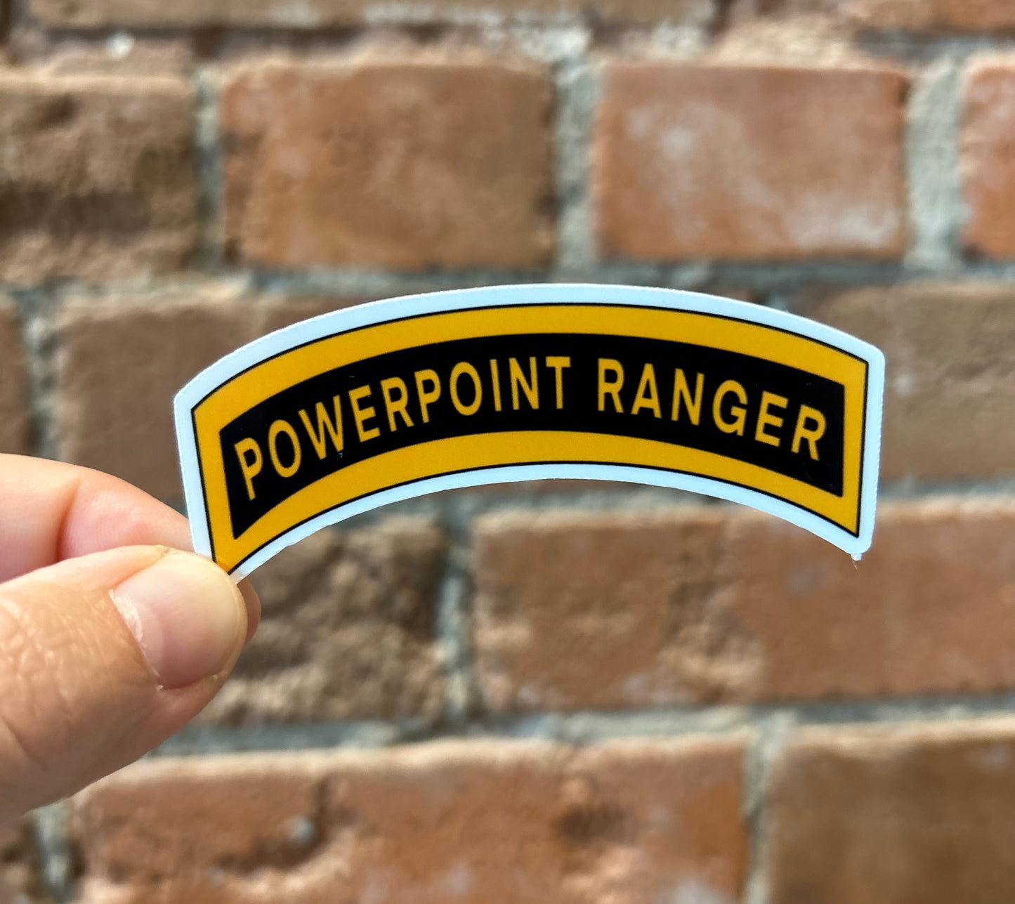 Emily Smith- "Powerpoint Ranger" Sticker