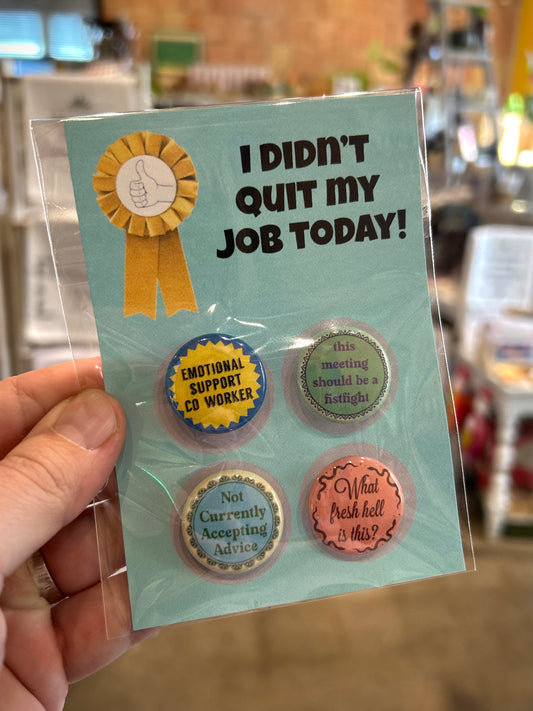Work Button Set