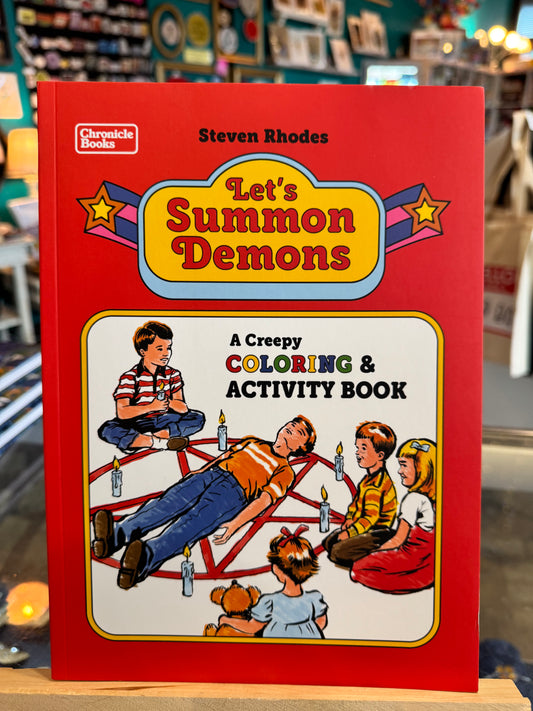 Olympia- Steven Rhodes: Let's Summon Demons A Creepy Coloring and Activity Book