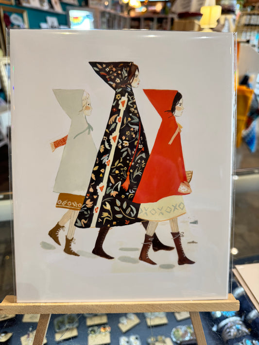 Olympia- Emily Winfield Martin: Christmas Walk Art Print