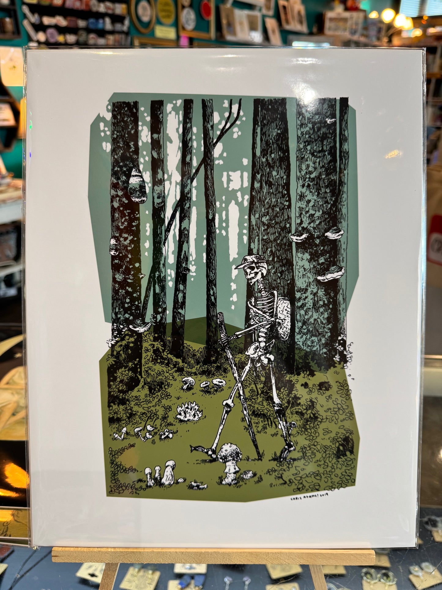 Olympia- Chris Adams- Old and Bold Art Print