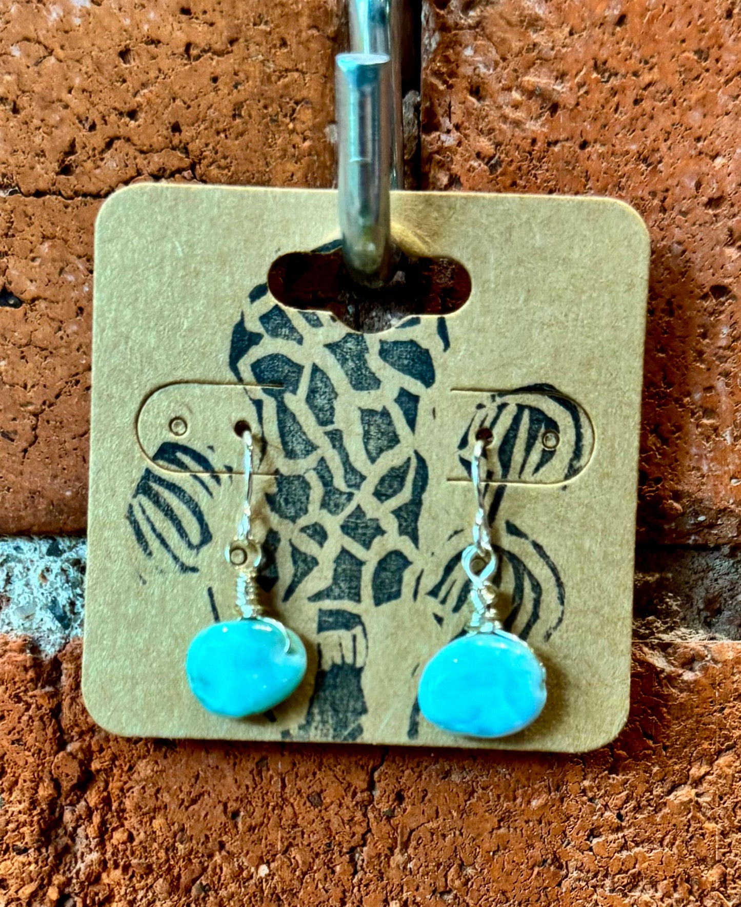 Blossom Designs Larimar Drop Earrings