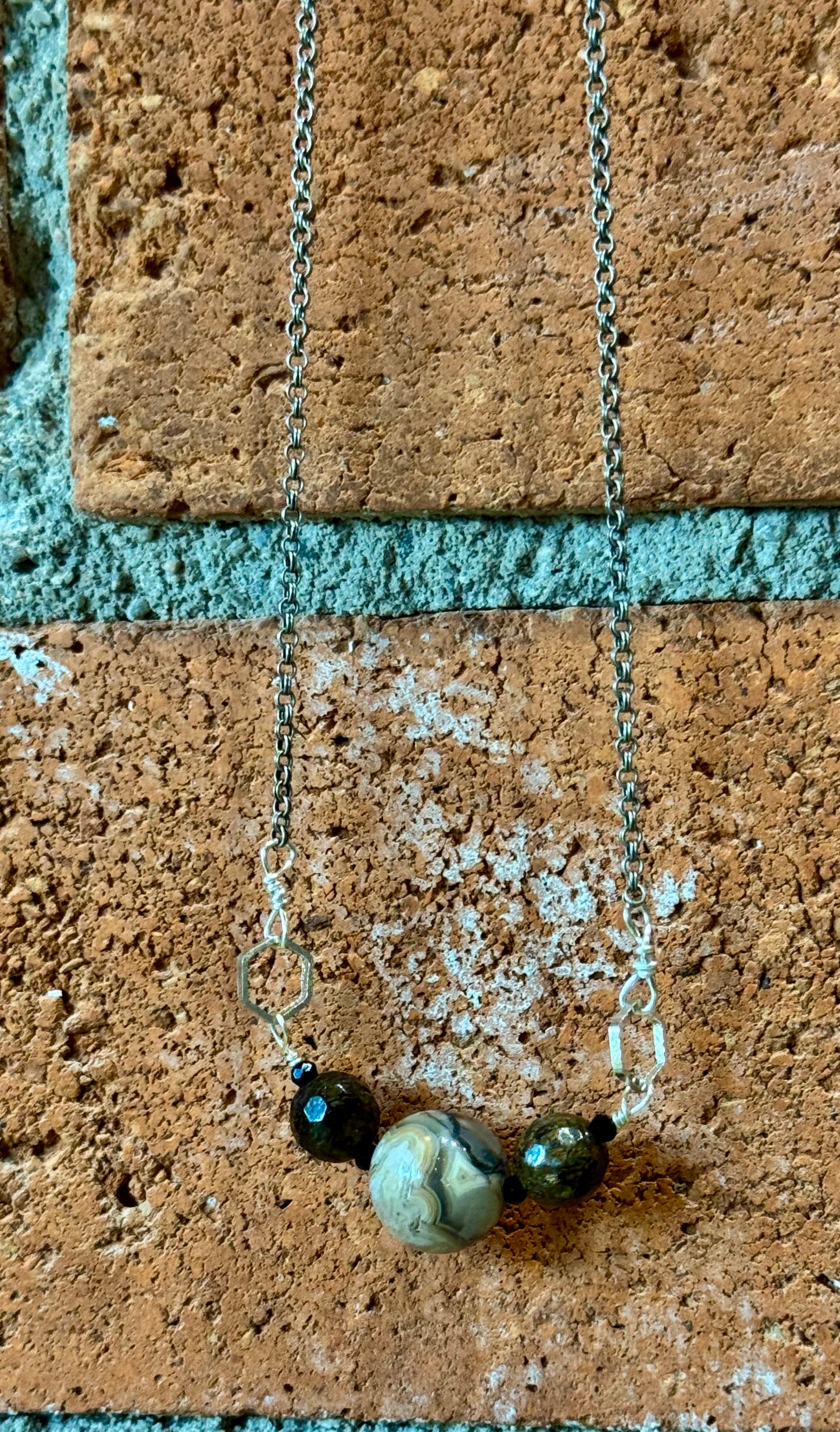 Blossom Designs Jasper & Ruby Choker Necklace