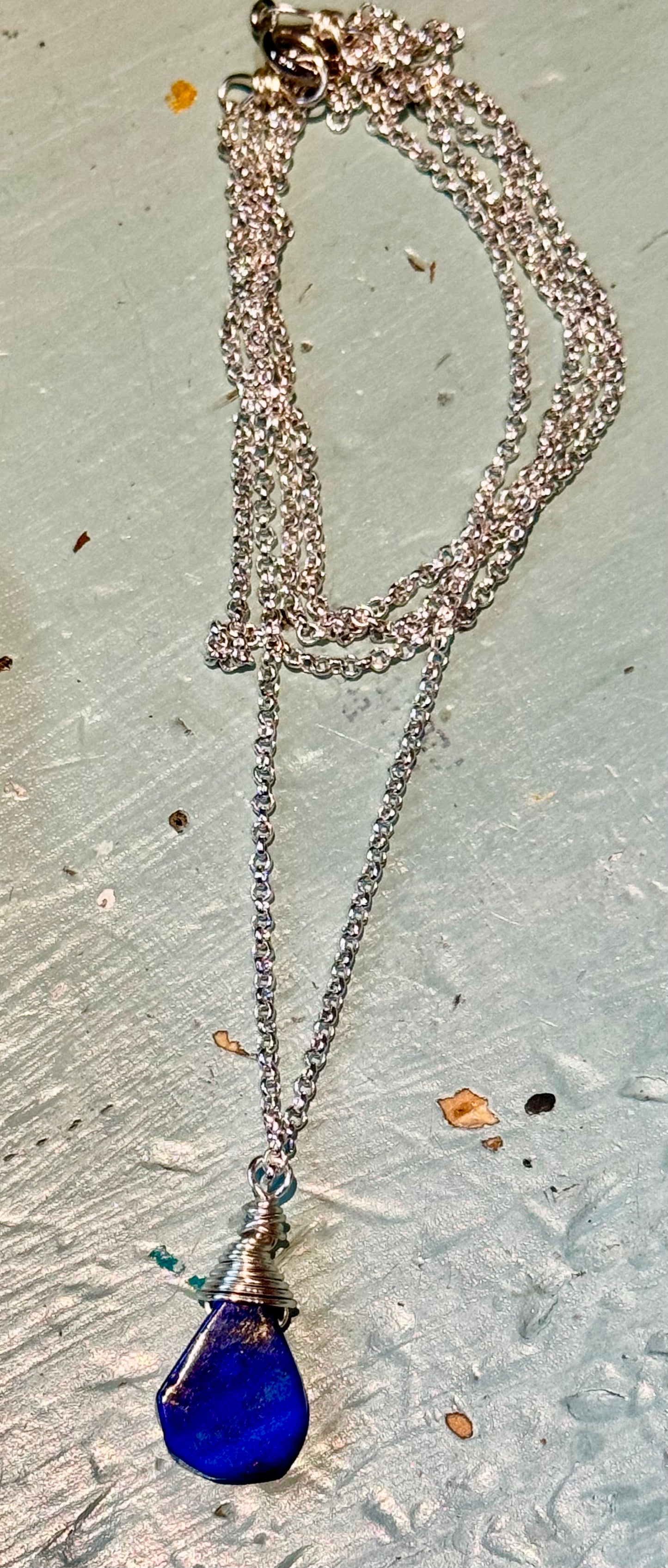 Blossom Designs Lapis Necklace