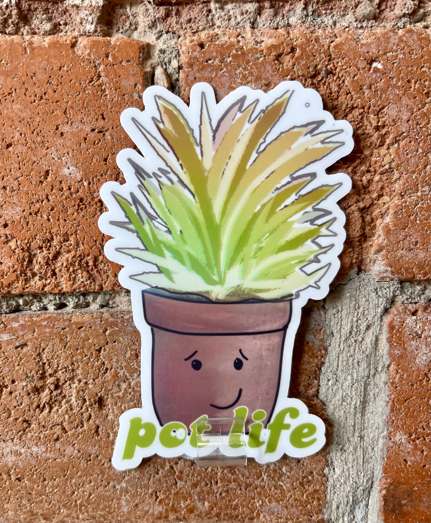 Scattered Mind Pot Life Sticker