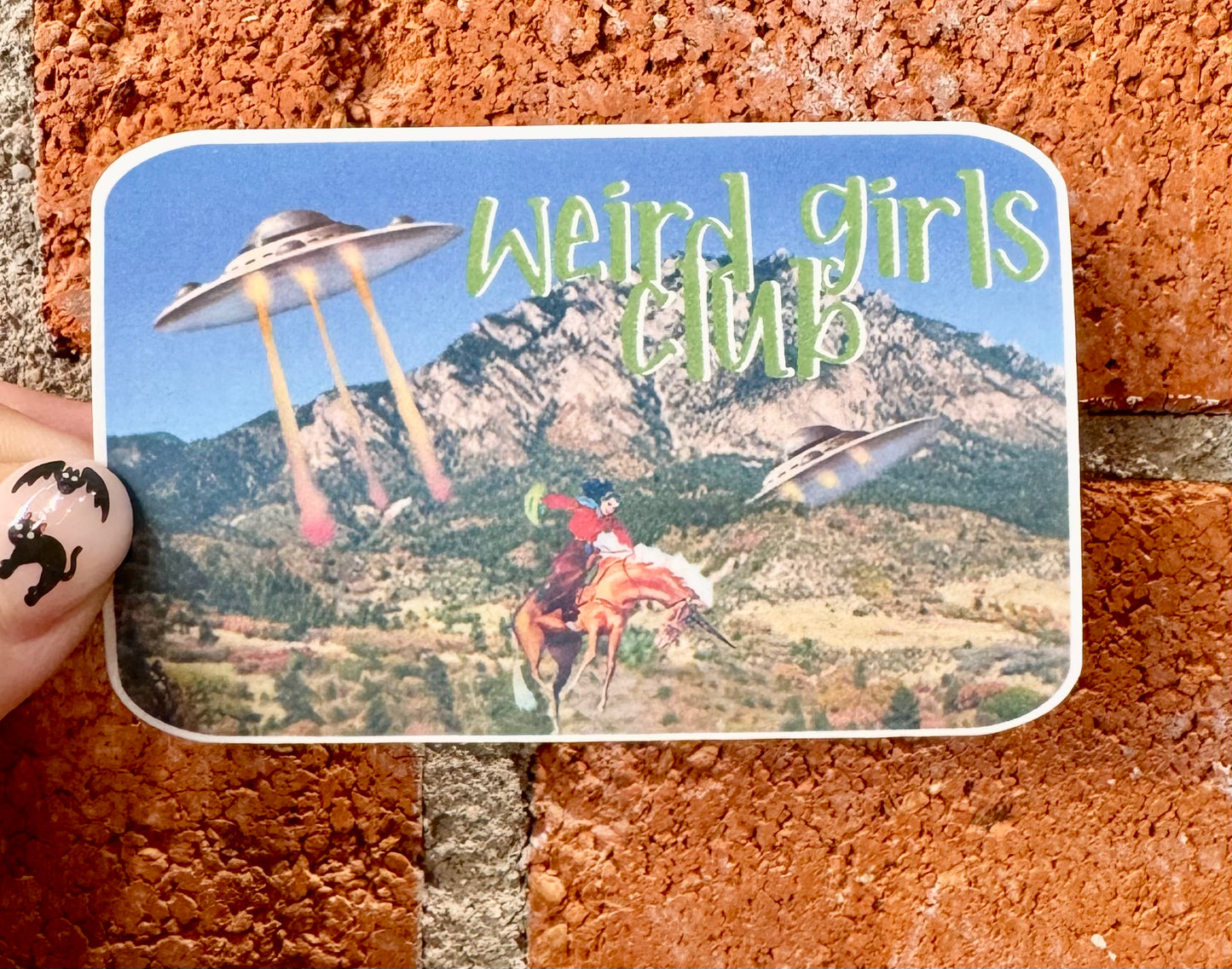 Weird Girls Club Sticker