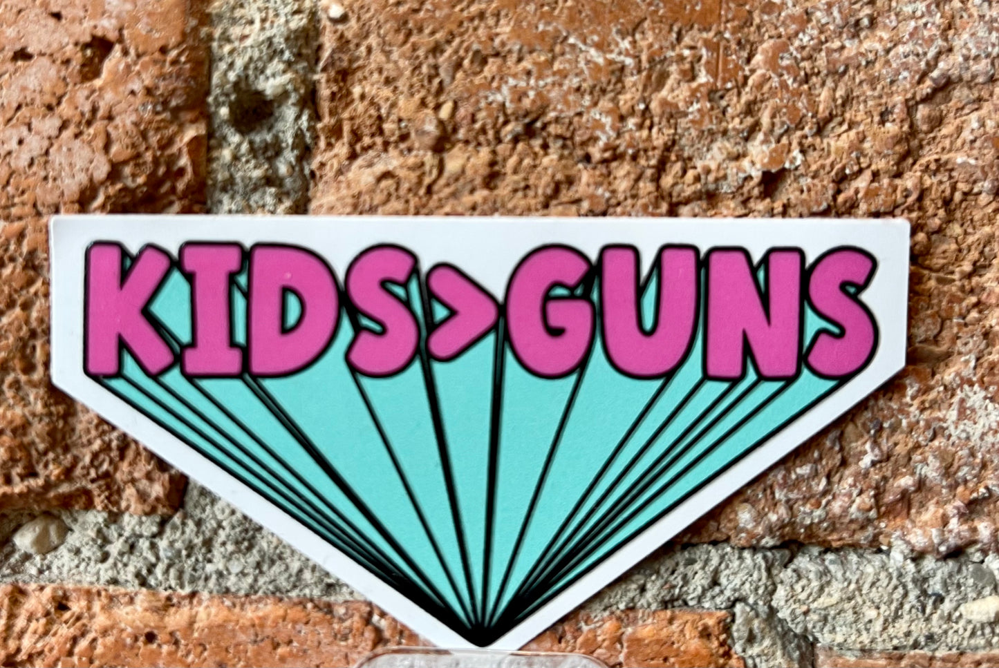 Scattered Mind Kids > Guns Sticker