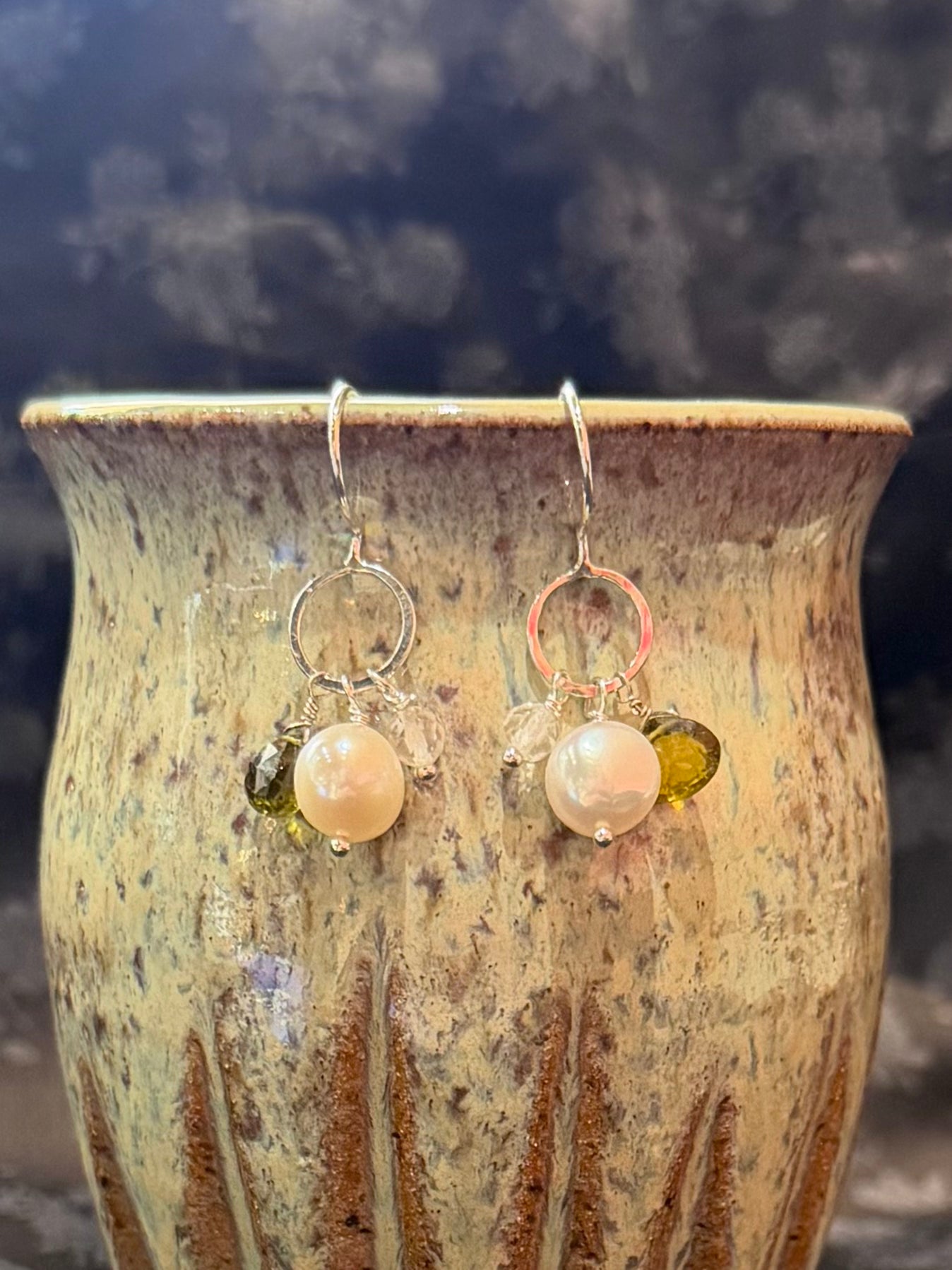 Tactile Studios- Sterling Charm Earrings