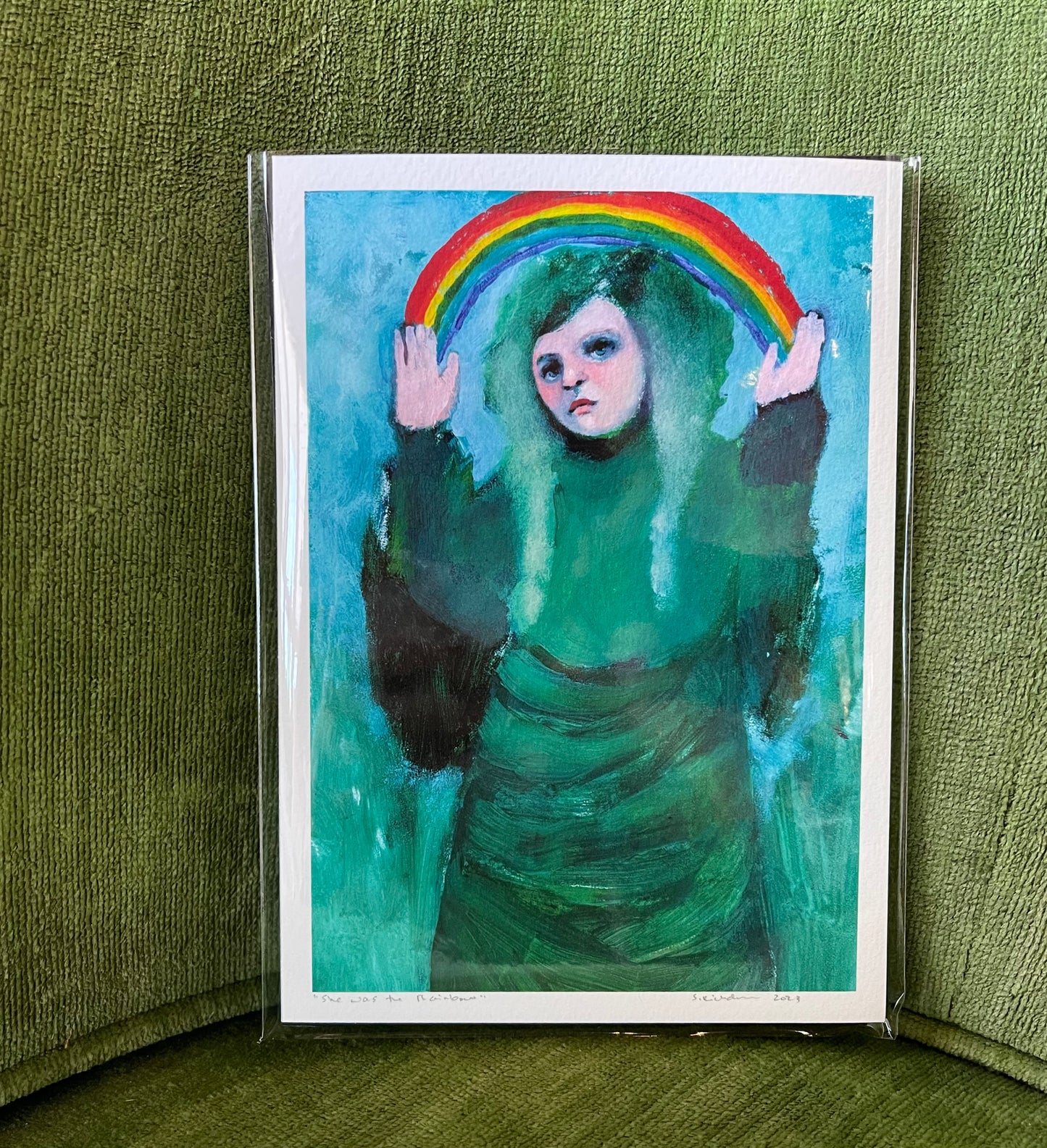 Shannon Richardson Art- 5x7 Limited Edition Giclee Print- She Was The Rainbow
