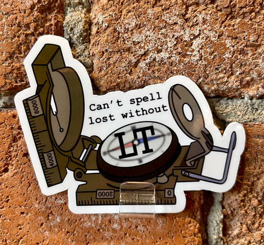 Emily Smith- Can't spell lost without LT Sticker