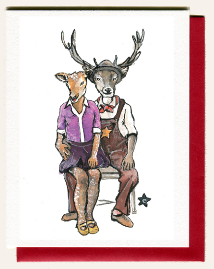 Darling Illustrations-Oh Deer! Card