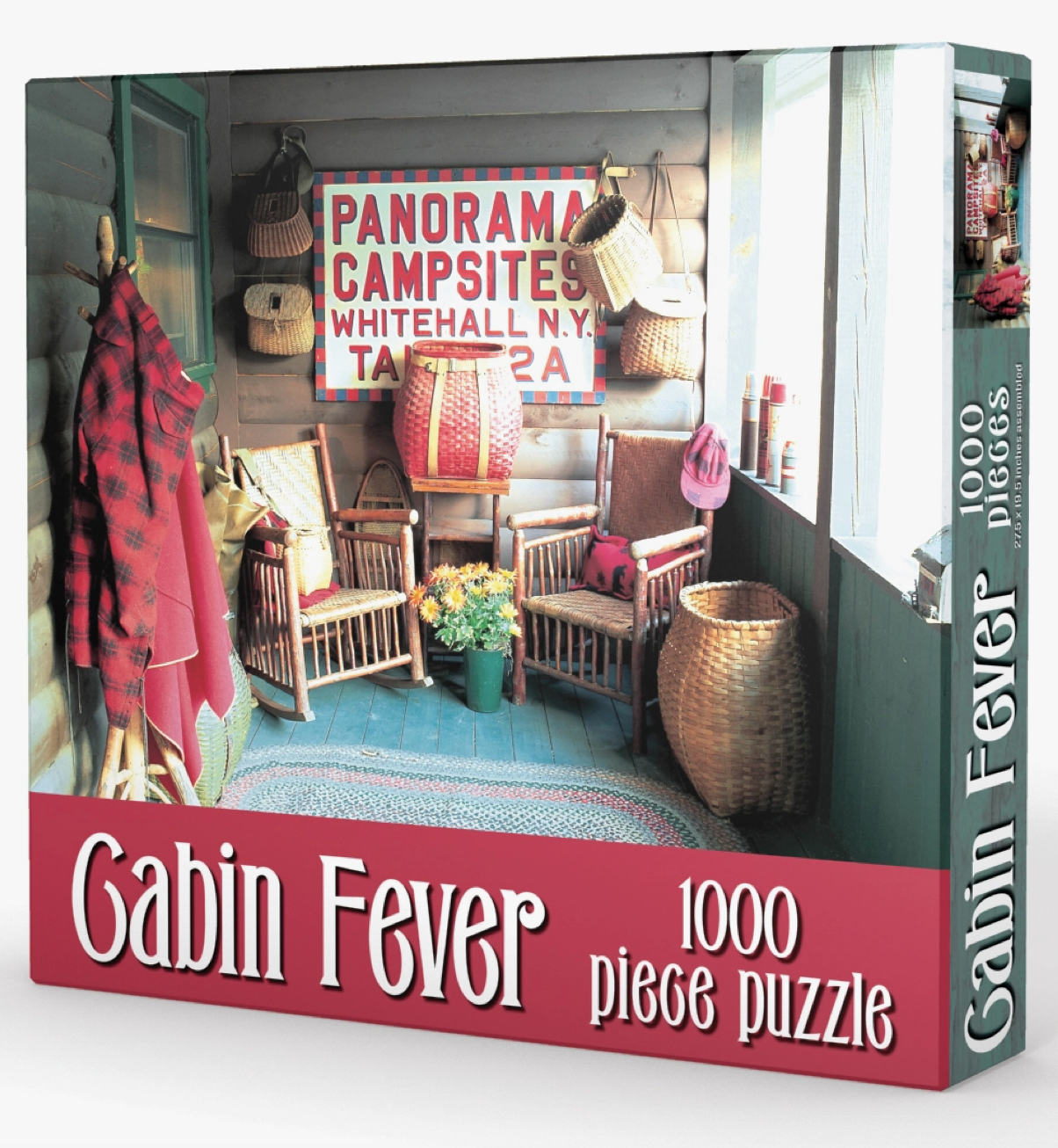 Gibbs Smith- Cabin Fever Jigsaw Puzzle
