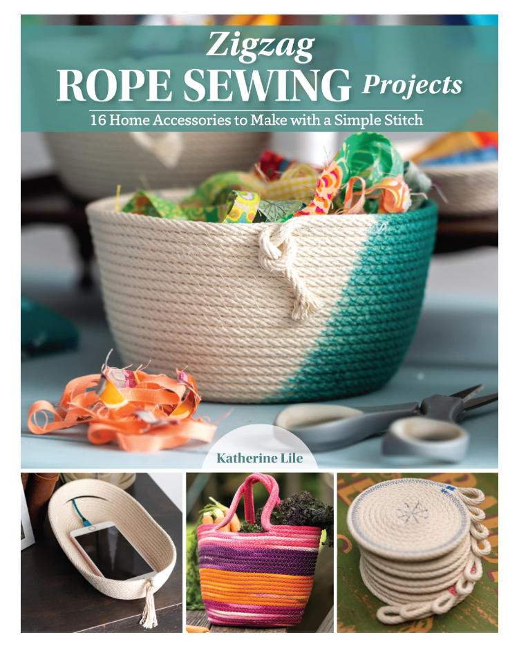 Oddly Enough Books- Zigzag Rope Sewing Projects by Katherine Lile