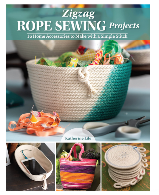 Oddly Enough Books- Zigzag Rope Sewing Projects- Craft Book