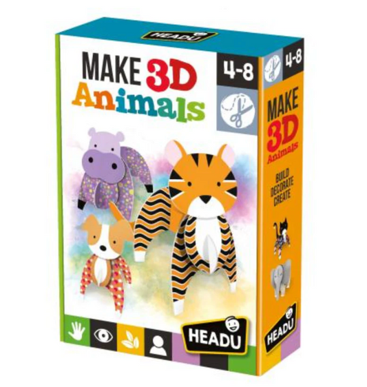 Headu- Make 3D Animals Craft Kit