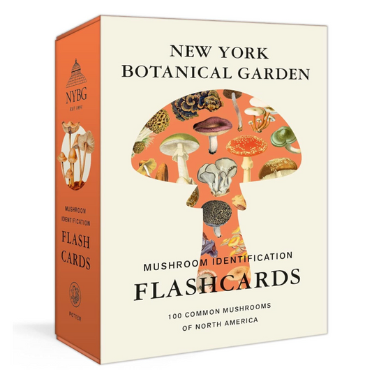 Oddly Enough Books- New York Botanical Garden Mushroom Identification Flashcards