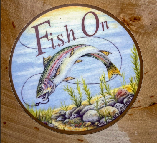 Native Fauna Art- Fish On