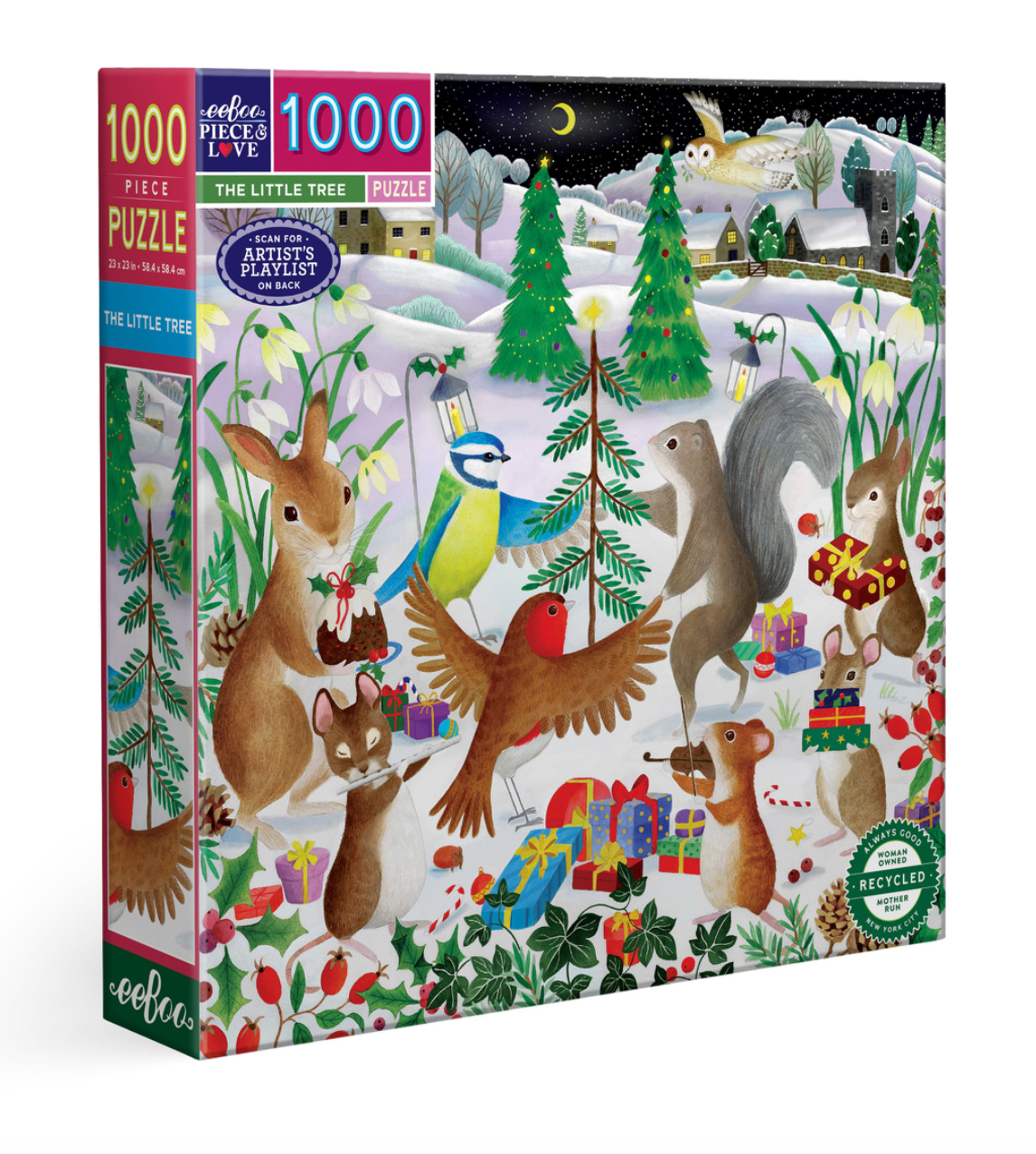 eeBoo- Jigsaw Puzzle 1000 pc The Little Tree