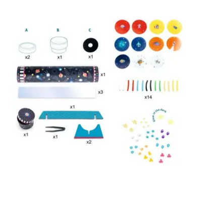 Djeco- DIY Space Immersion Kaleidoscope Kit