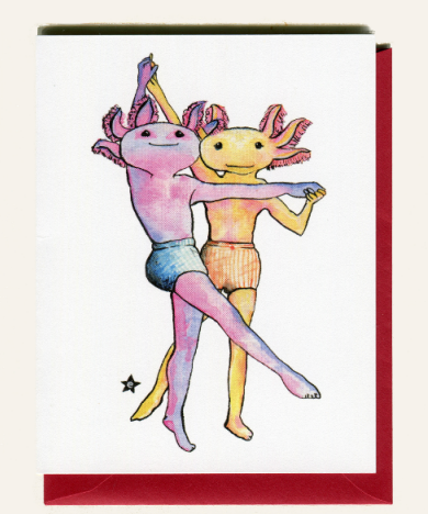 Darling Illustrations-Axolotl Card