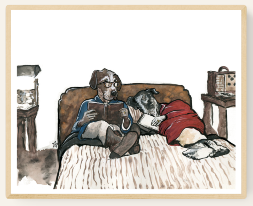 Darling Illustrations-I'll Never Be Tired Of You 8x10 Print