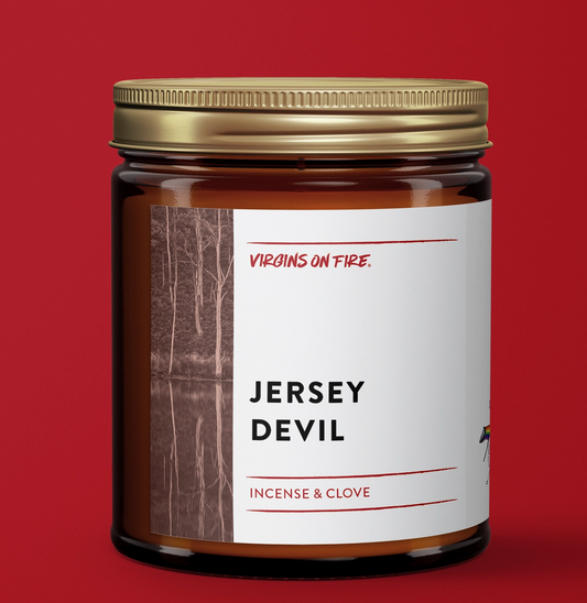 Virgins on Fire Candle Company- Jersey Devil Candle