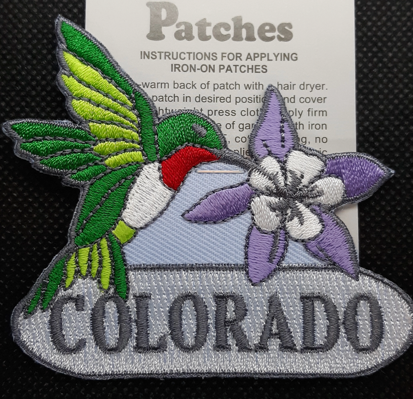 FSGC Patch- Colorado Hummingbird