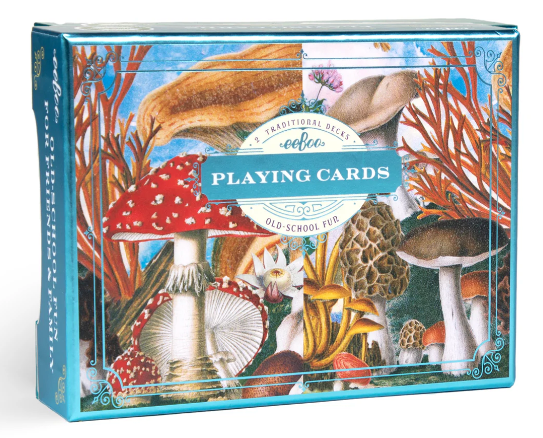 eeBoo- Mushroom Playing Cards