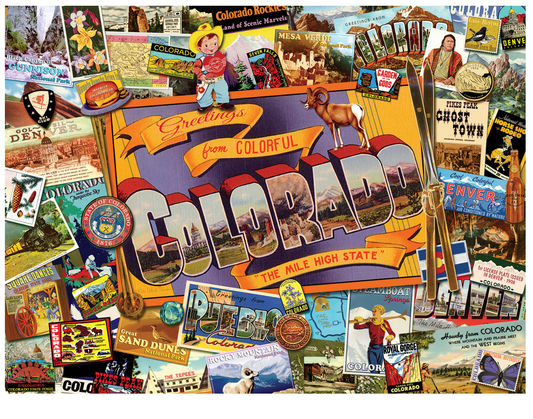 SunsOut- 1000 pc Mile High Colorado