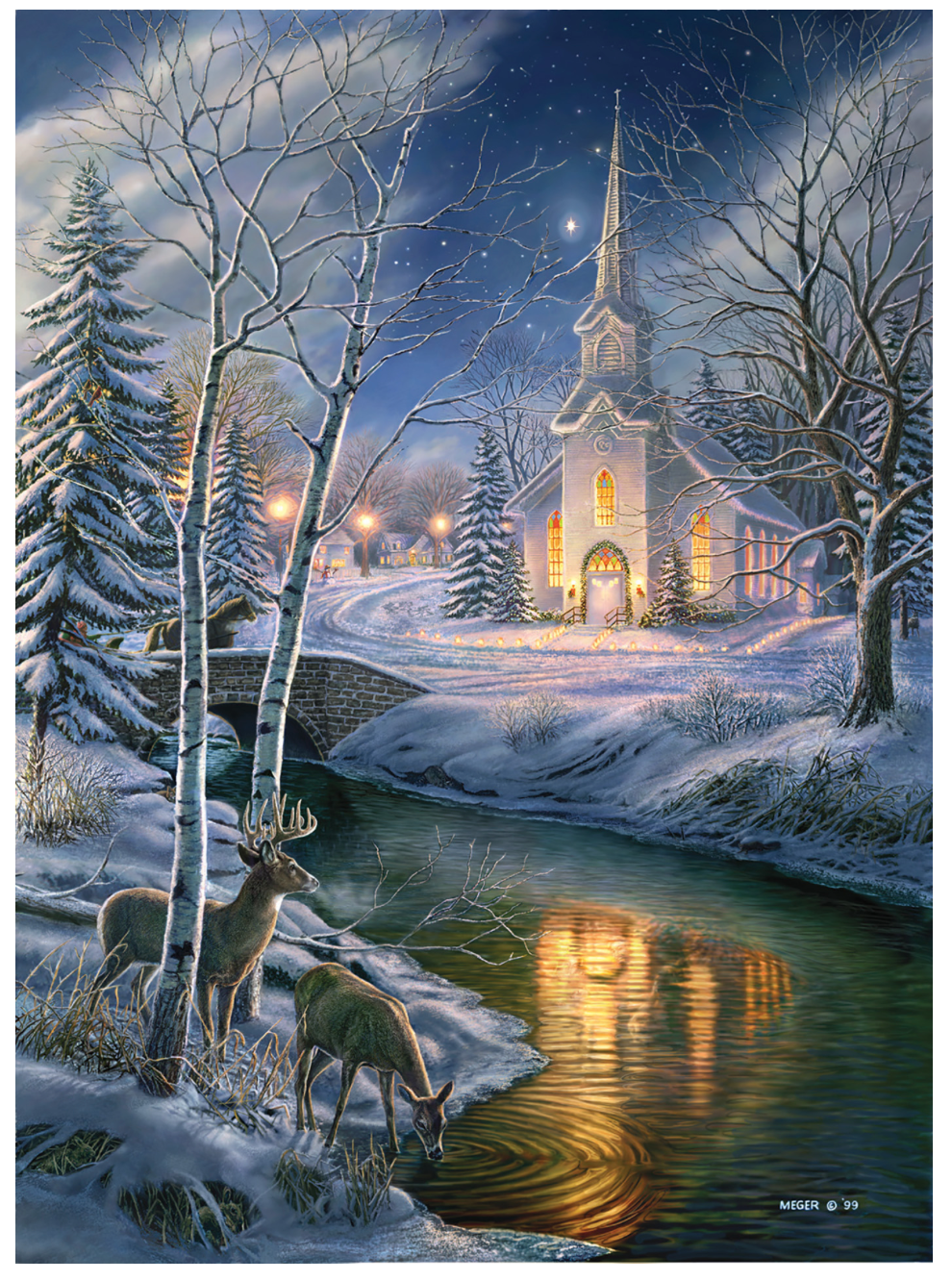 SunsOut-  1000 pc O Holy Night