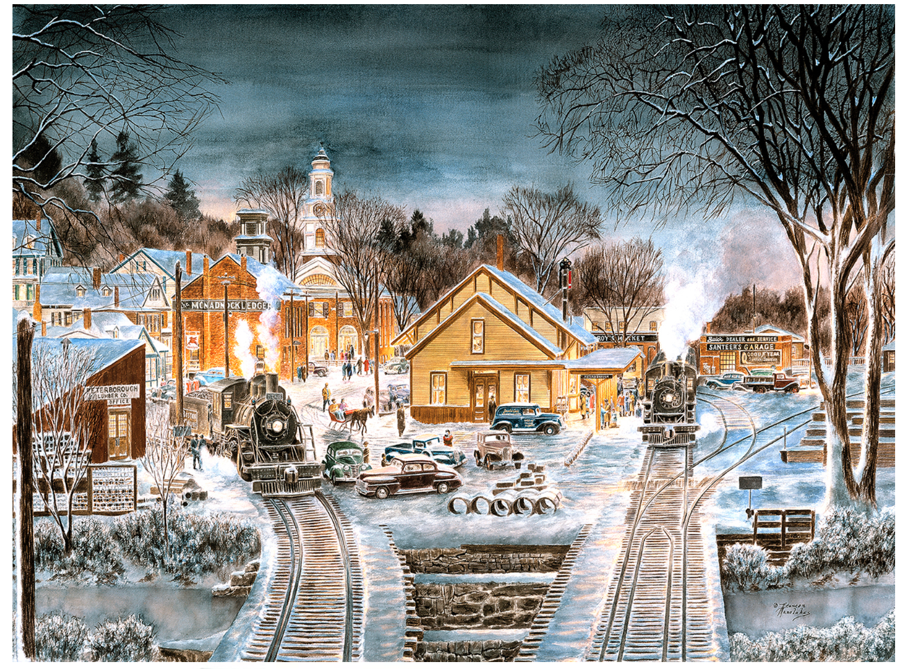 SunsOut-  500 pc Winter Homecoming