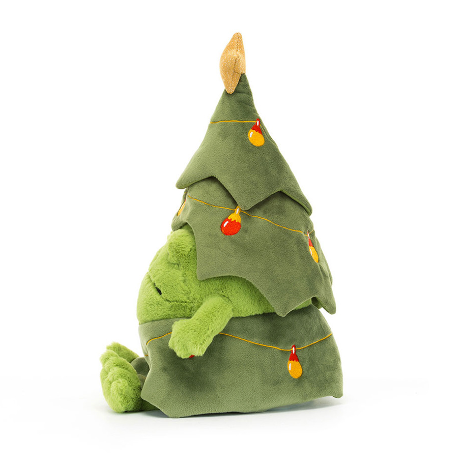 Jellycat Inc.- Christmas Tree Ricky Rain Frog