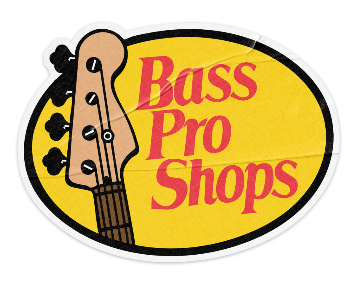 Jesse Taylor Creative- Bass Pro Shop Sticker